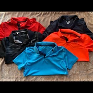 Boys Under Armour Polo Shirts